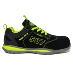Scarpe antinfortunistiche LOGICA FORUM S1P basse scamosciate nere tg.38-46