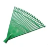 Scopa da giardino in polipropilene triangolare cm.45 a 20 denti per foglie