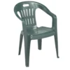 Sedia in resina PIONA verde cm.56 x 57 x 80h