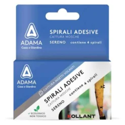 SERENO Spirali adesive cattura mosche ed insetti volnati cf.4 pz.