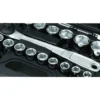 Serie chiavi a bussola esagonali 1/2" con cricchetto reversibile pz.25 BETA 923E/C25