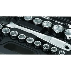 Serie chiavi a bussola esagonali 1/2" con cricchetto reversibile pz.25 BETA 923E/C25