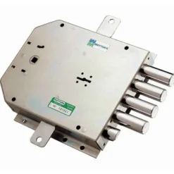 Serratura doppia mappa per porte blindate MOTTURA 50.555 mano DX e SX