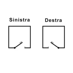 Serratura elettrica per cancello CISA 11721 entrata 50/60/70/80 mano dx/sx