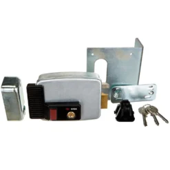 Serratura elettrica per cancello CISA 11731 con pulsante entrata 50/60/70 mano dx/sx