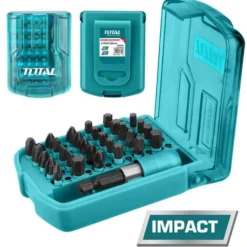 Set 30 bits inserti con portainserti per avvitatore TOTAL TOTTACSD18306