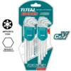 Set chiavini esagonali e torx extra lunghi pz.18 TOTAL TOTTHT106KT0181