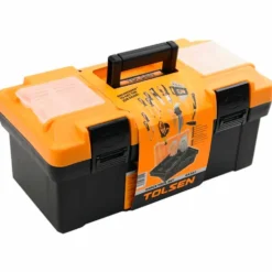 Set di attrezzi 26 pezzi con cassetta portautensili in plastica TOLSEN 85361