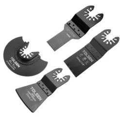 Set 4 lame universali per utensile oscillante multifunzione
