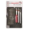 Set mini coltelli taglia balsa 13 lame varie misure KOMBO
