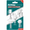 Set 5 mole abrasive per trapano per levigare sgrossare pulire TOTTAKB0501