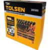 Set 100 pezzi cacciaviti assortiti + bits inserti + bussole TOLSEN 20185 con custodia