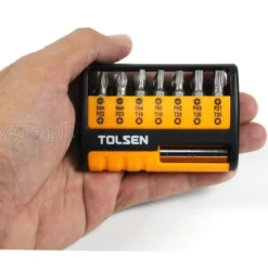 Set 15 punte bits inserti misti per avvitatura TOLSEN 20365