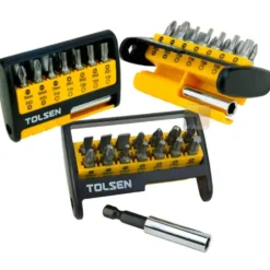 Set 15 punte bits inserti misti per avvitatura TOLSEN 20365