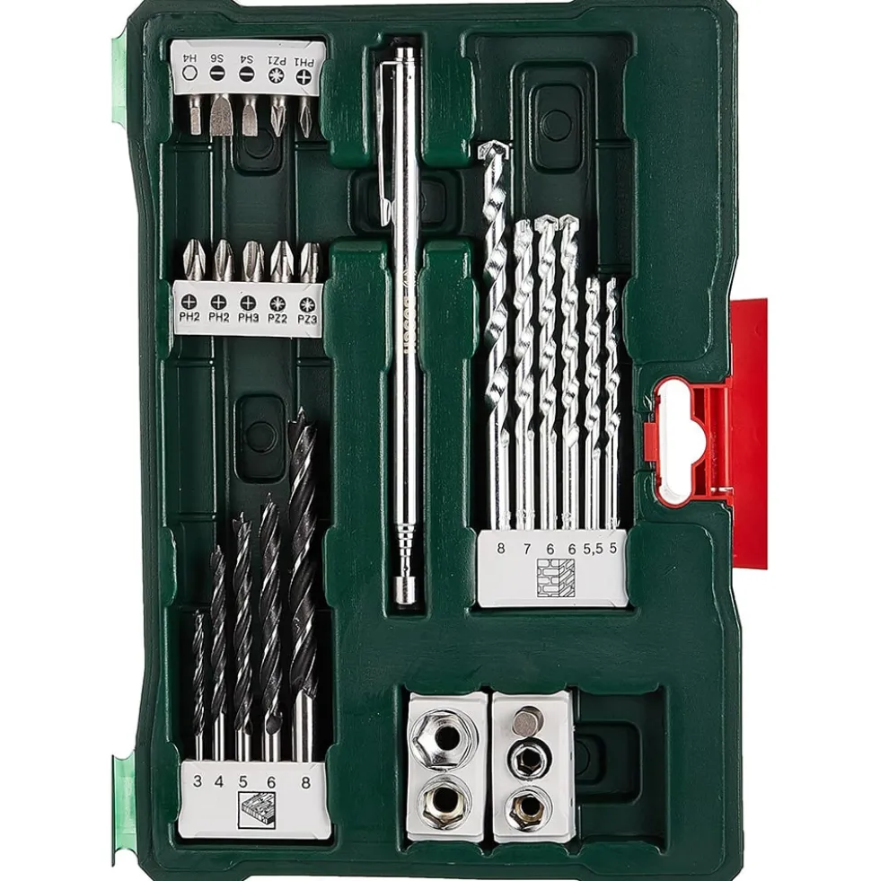 Set punte e bits per avvitatura e foratura BOSCH V-LINE 2607017303 pz.48 con custodia