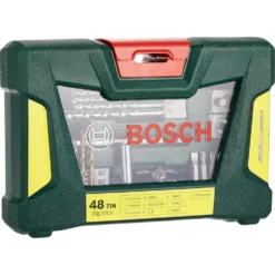 Set punte e bits per avvitatura e foratura BOSCH V-LINE 2607017303 pz.48 con custodia