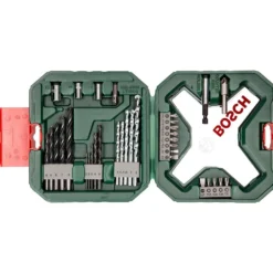 Set punte e bits per avvitatura e foratura BOSCH X-LINE 2607010608 pz.34 con custodia