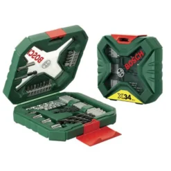 Set punte e bits per avvitatura e foratura BOSCH X-LINE 2607010608 pz.34 con custodia
