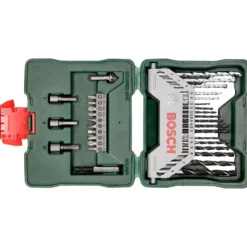 Set punte e bits per avvitatura e foratura BOSCH X-LINE 2607019325 pz.33 con custodia