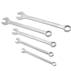 Set 5 pz. chiavi esagonali combinate Cr-V 8-19 mm. DIN 3113 TOLSEN 15886
