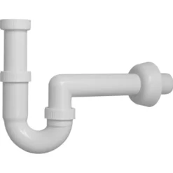 Sifone pvc a S autopulente 1 via 1"1/2 x 40 per lavello cucina