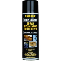 Sigillante bituminoso impermeabilizzante spray SIGILL BITUM GASKET nero ml.500