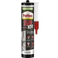 Sigillante neutro dalle elevatissime prestazioni PATTEX SP101 FLEXTECH bianco ml.280