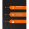 Silicone sigillante acetico per alte temperature fino a 300°C SIGILL SILCOFLEX 587 ml.300 nero