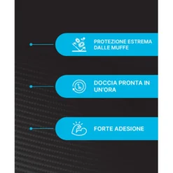 Silicone sigillante antimuffa di alta qualità per sanitari SIGILL FORZA 10 SIL ml.280 bianco