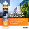 Silicone sigillante neutro ad alte prestazioni SIGILL SILCOFLEX EVOLUTION ml.290 grigio