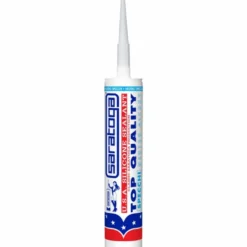 Silicone sigillante neutro USA White trasparente per specchi ml.280 SARATOGA