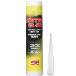Silicone sigillante per applicazioni industriali ml.310 nero alta temperatura AREXONS SYSTEM SIL 400