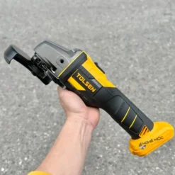 Smerigliatrice angolare a batteria 20V BRUSHLESS mm.125 serie MP20V TOLSEN 87278 solo corpo macchina