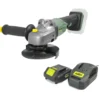Smerigliatrice angolare a batteria KOMBO PRO 20V mm.115 con batteria 20V 2Ah litio e caricabatteria
