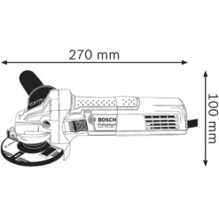Smerigliatrice angolare BOSCH GWS750 Professional flex frullino 750W mm.115