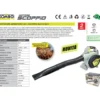 Soffiatore aspiratore trituratore 3 in 1 a scoppio 25,4 CC KOMBO SCOP009S