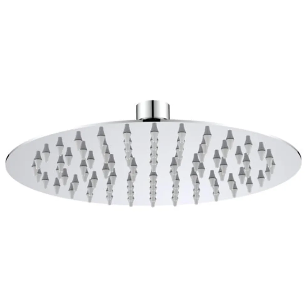 Soffione doccia ultra slim in acciaio INOX AISI 304 tondo cm.20 cromato