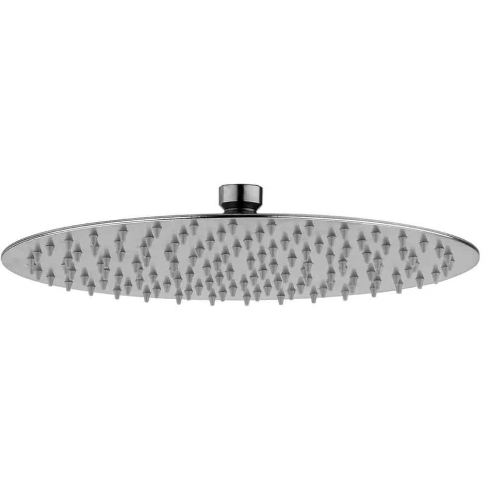 Soffione doccia ultra slim in acciaio INOX AISI 304 tondo cm.30 cromato