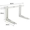 Staffa mensola supporto per condizionatori cm.35 x 42 x 80 OTTOCOOL