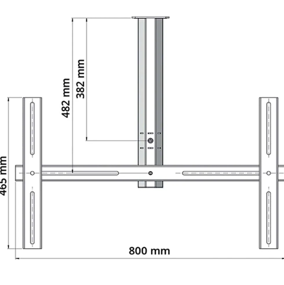 Staffe per climatizzatori per cappotto termico portata kg.110 regolabile