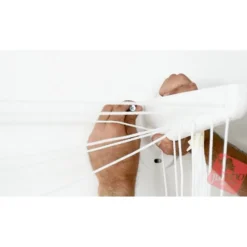 Stendibiancheria da parete e soffitto cm.100 JUMBO STEED 6 metri di stenditura