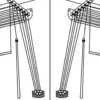 Stendibiancheria da soffitto o a parete GIMI LIFT 160 stendino a soffitto stenditura mt.9,5