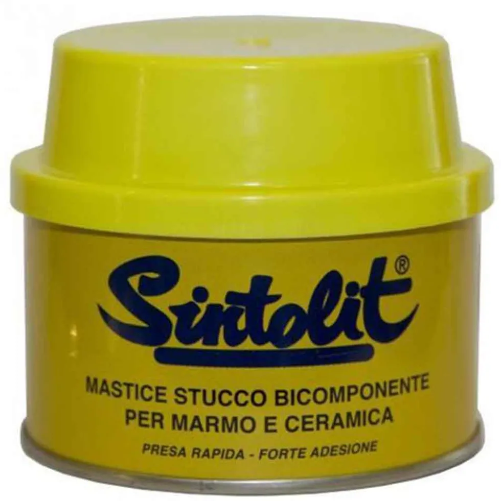 Stucco bicomponente SINTOLIT mastice per marmo e ceramica ml.175