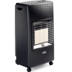 Stufa a gas gpl infrarossi BATIK BARTOLINI nera 4200W Made in Italty