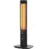 Stufa elettrica a torre ad alto rendimento calorico 600/1200W altezza cm.117 VINCO 70252