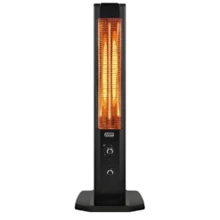 Stufa elettrica a torre ad alto rendimento calorico 600/1200W altezza cm.117 VINCO 70252