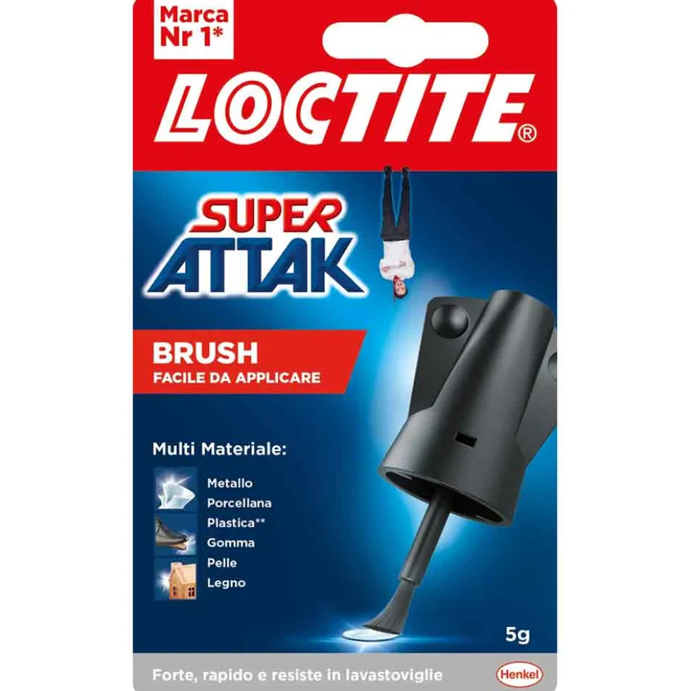 SUPER ATTAK Easy brush gr.5 adesivo universale istantaneo con pennello