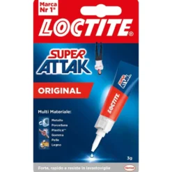 SUPER ATTAK Original gr.3 adesivo istantaneo universale con tubetto di precisione