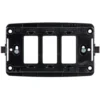 Supporto 3 posti con viti MASTER 00361 compatibile BTICINO MAGIC