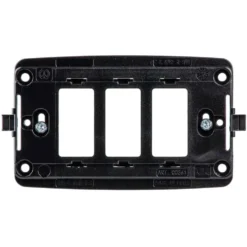 Supporto 3 posti con viti MASTER 00361 compatibile BTICINO MAGIC